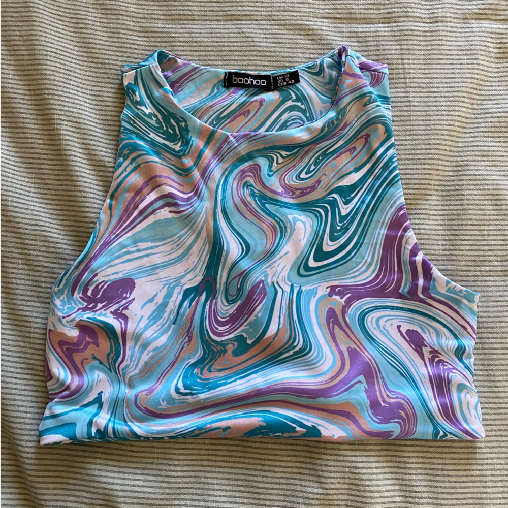 Booboo Marble Crop Top